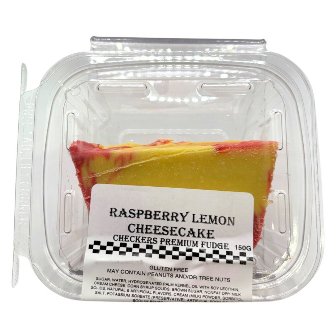 Raspberry Lemon Fudge 150g
