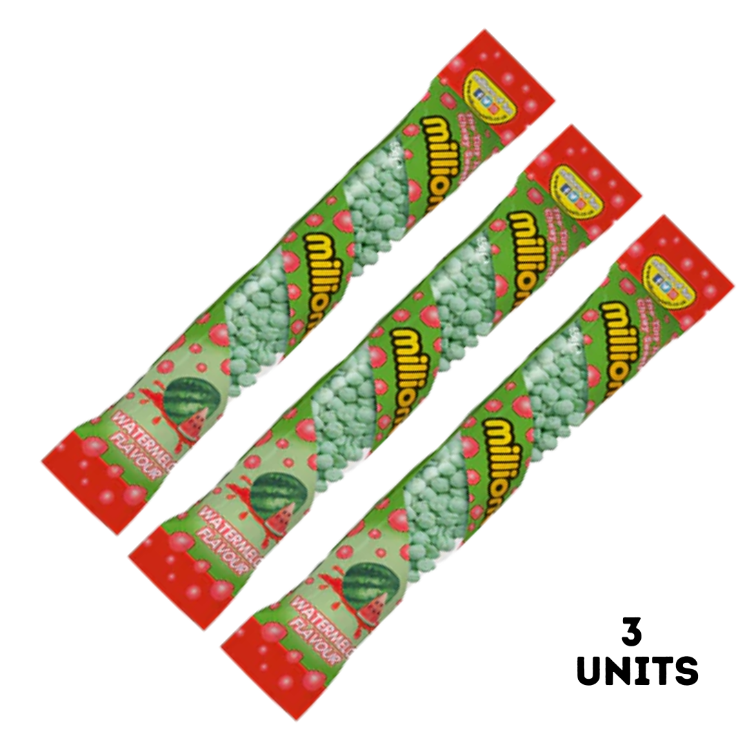 British Millions Watermelon 3x55g
