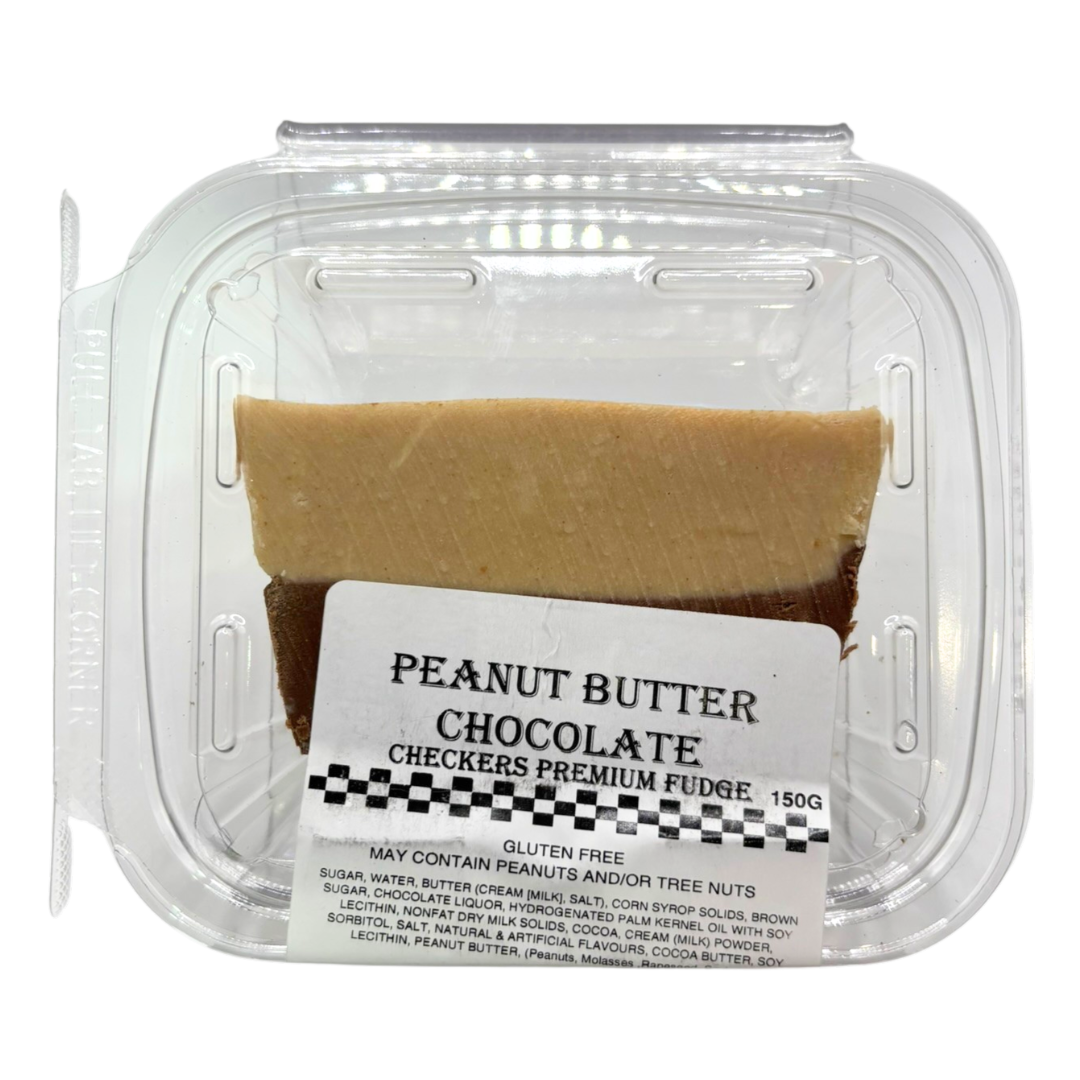 Peanut Butter Chocolate Fudge 150g