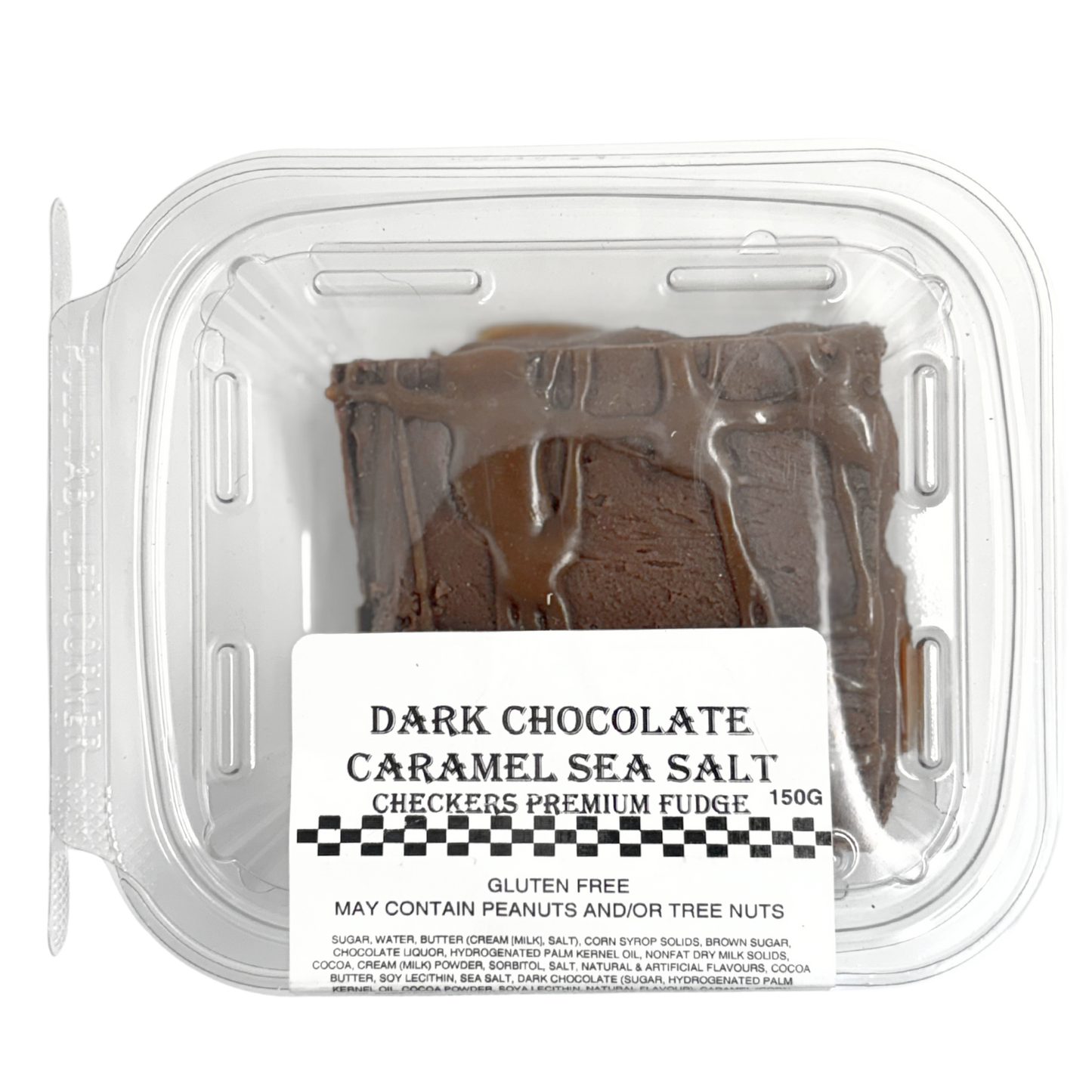 Dark Chocolate Caramel Sea Salt Fudge 150g