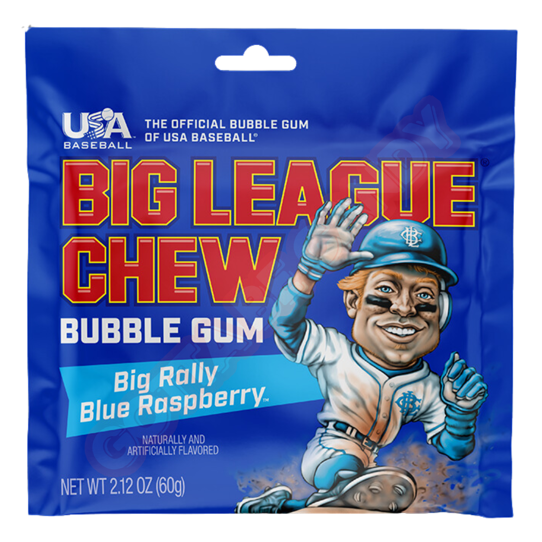 Big League Chew Big Rally Blue Raspberry