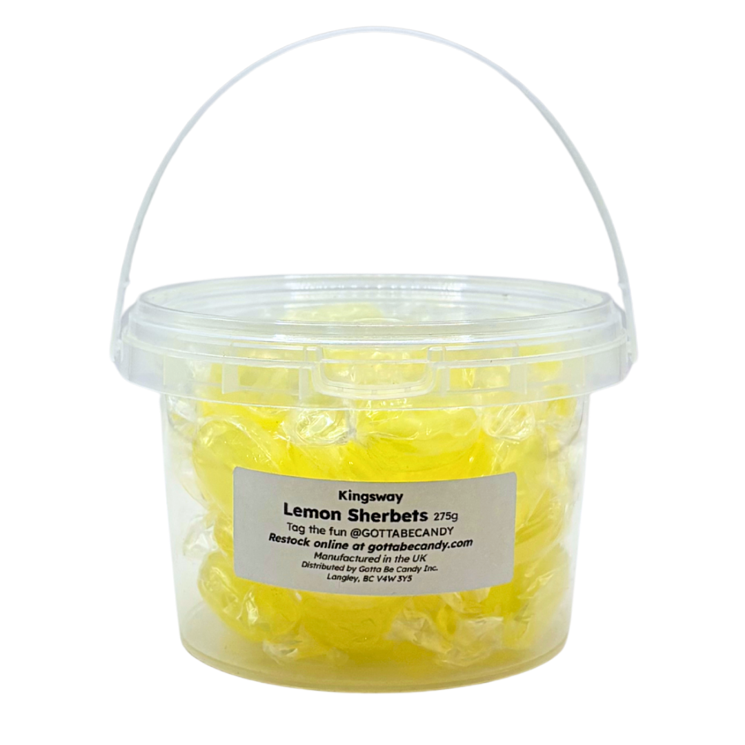 British Lemon Sherbets Bucket 275g