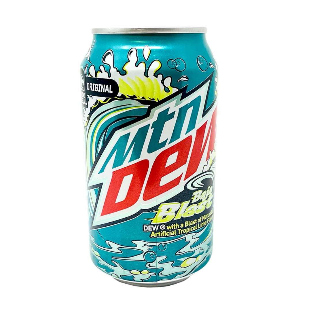 Mountain Dew Baja Blast Tropical Lime 355ml Can