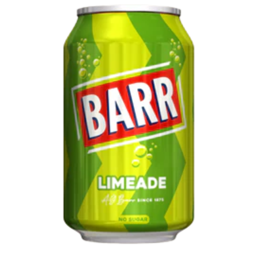 British Barr Limeade Soda 330ml Can