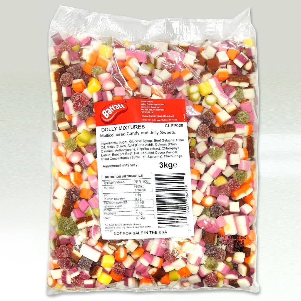 Bulk Barratt Dolly Mix 3kg
