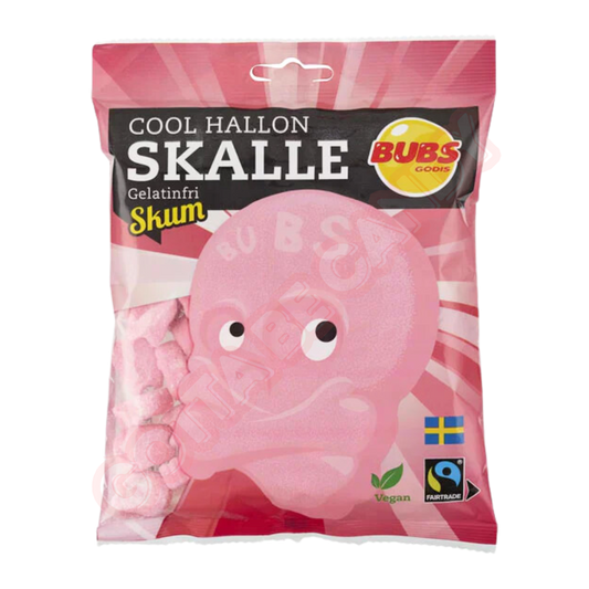 Swedish BUBS Cool Hallon Skalle