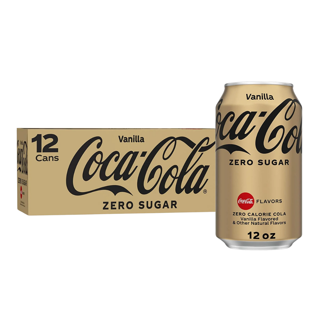 Vanilla Coca-Cola Zero Sugar 12x355ml
