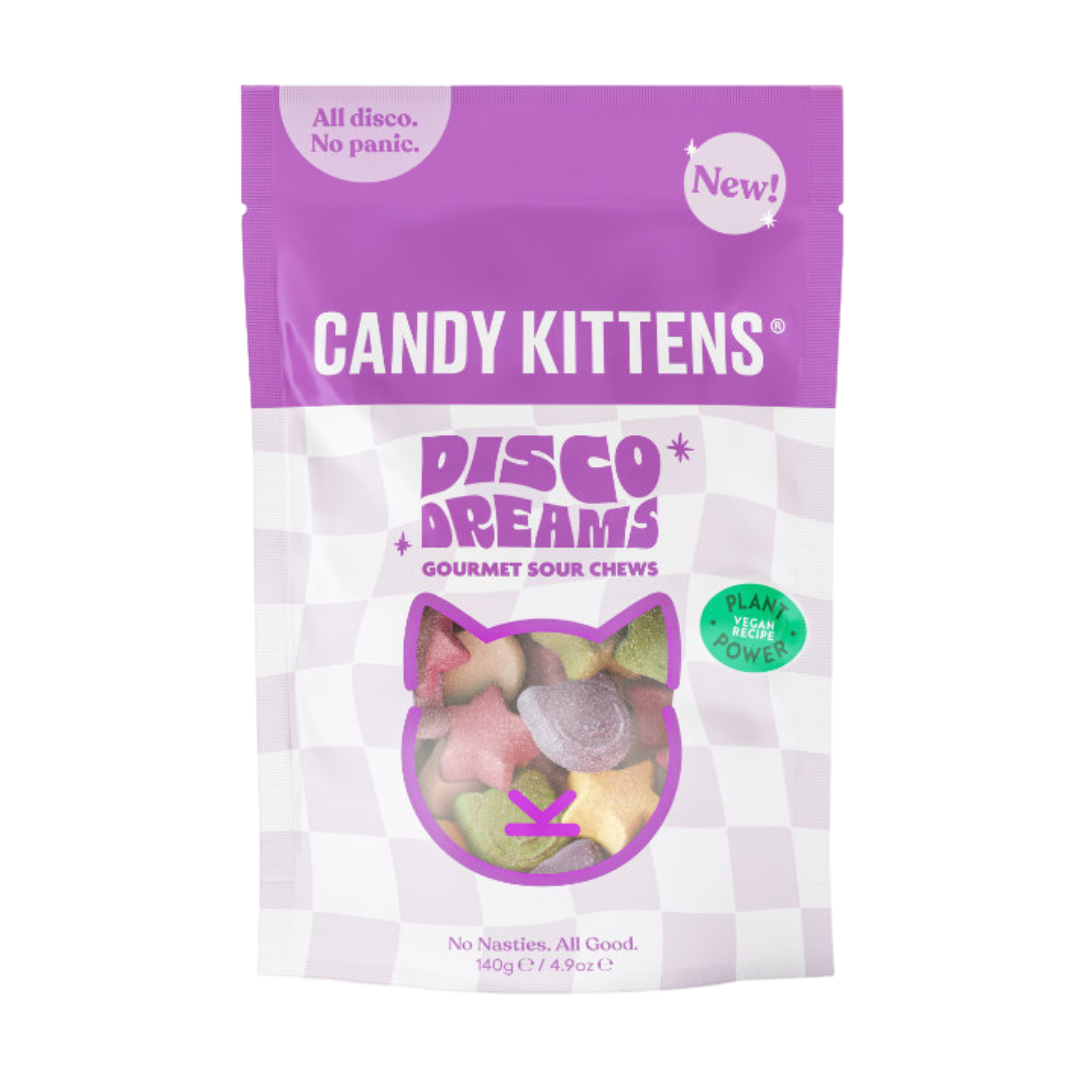 Candy Kittens Disco Dream Vegan Candy 140g NEW