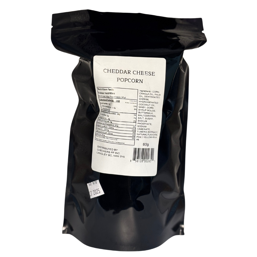 Cheddar Cheese Popcorn 80g