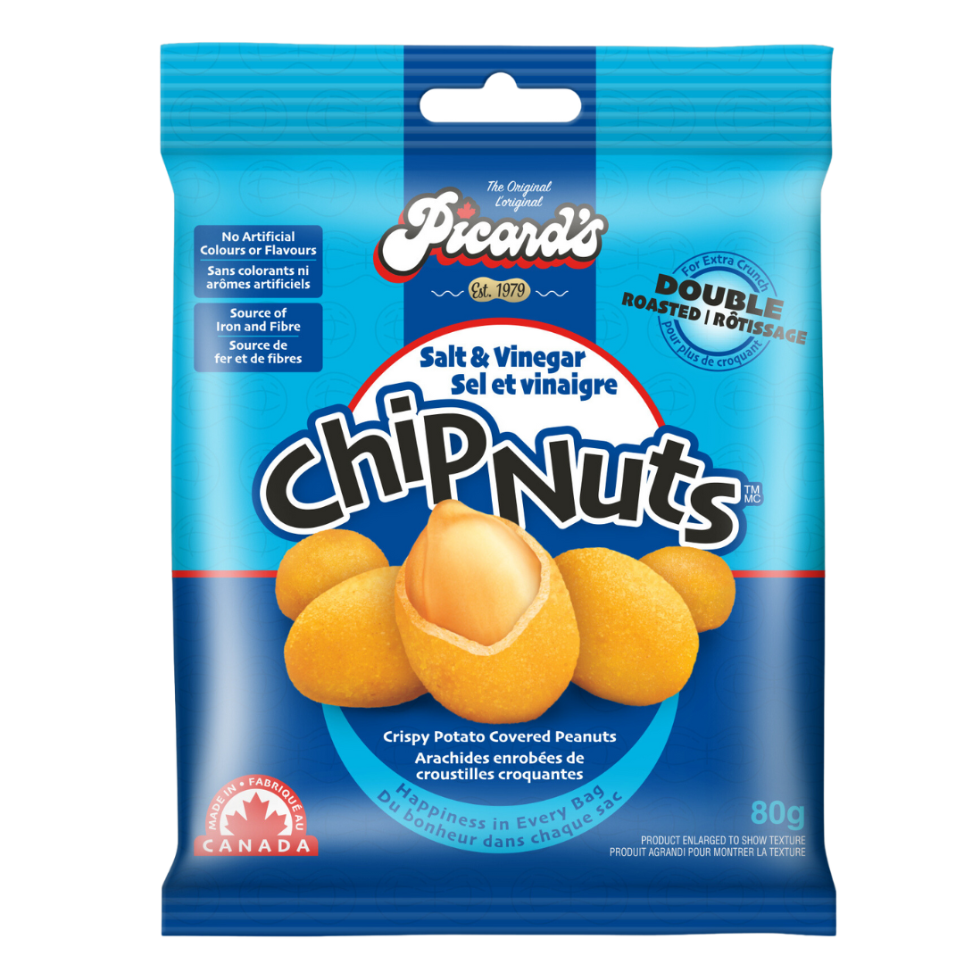 Picard's Chip Nuts Salt & Vinegar 80g Canadian