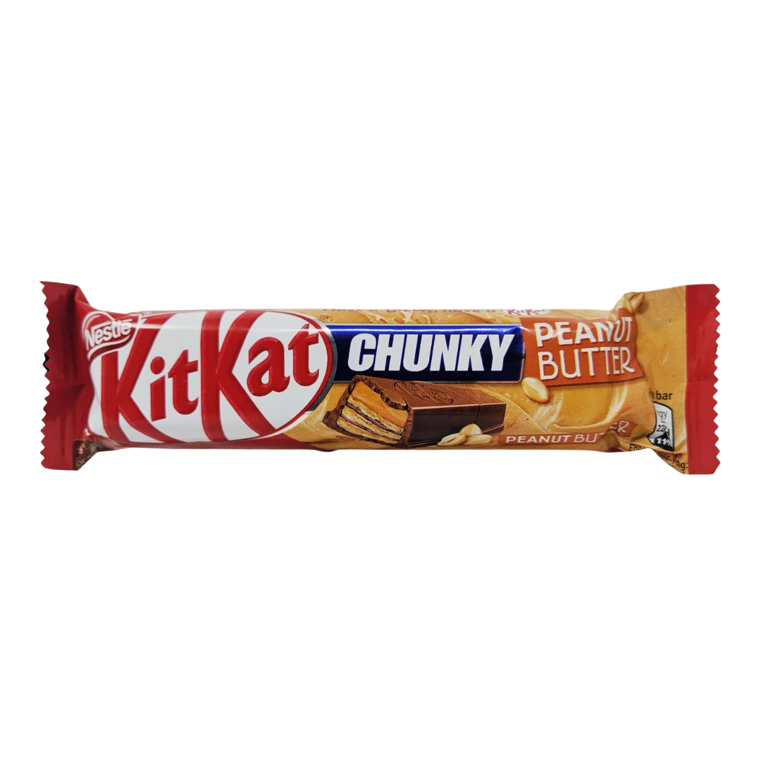 British Kit Kat Chunky Peanut Butter 42g