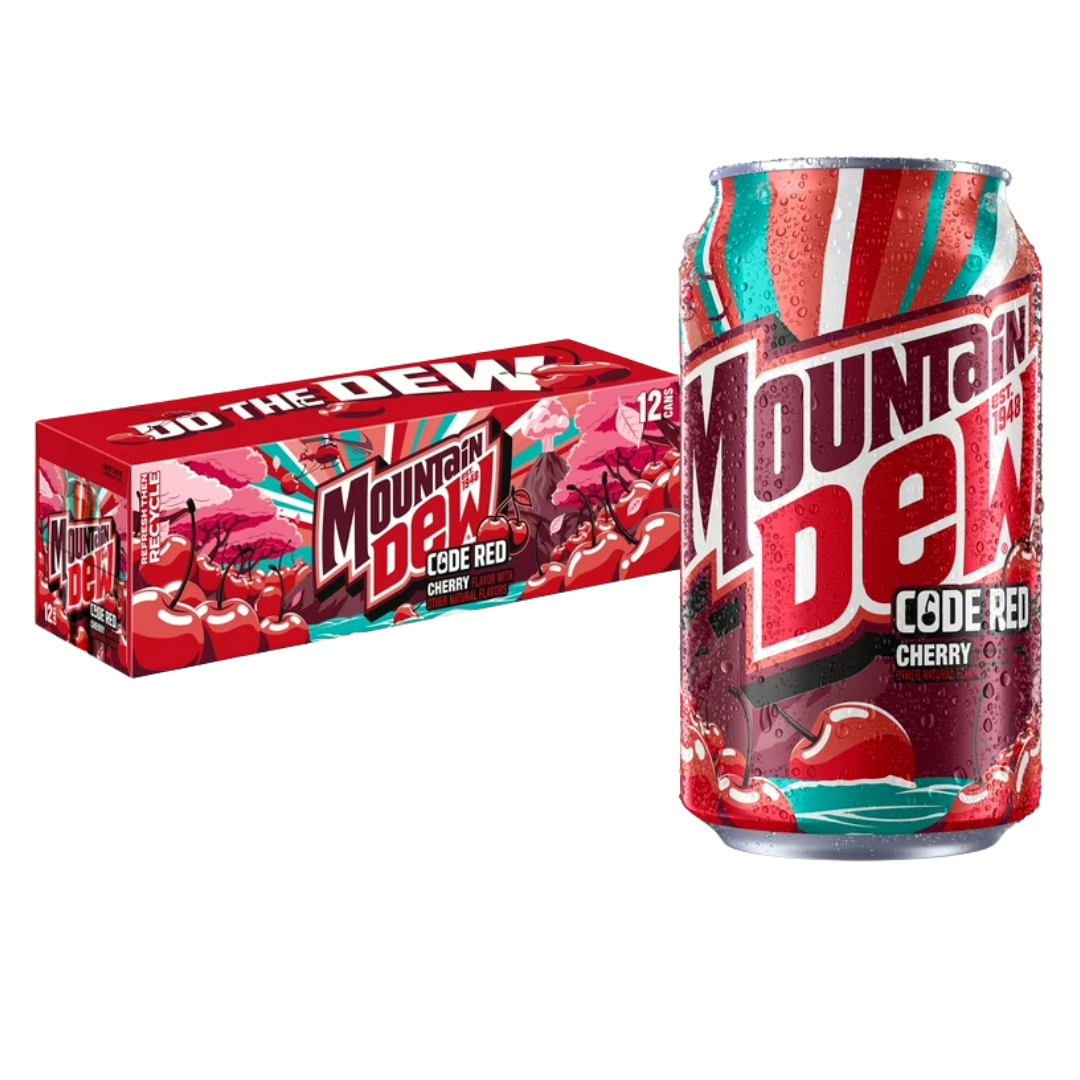 Mountain Dew Code Red Cherry 12x355ml