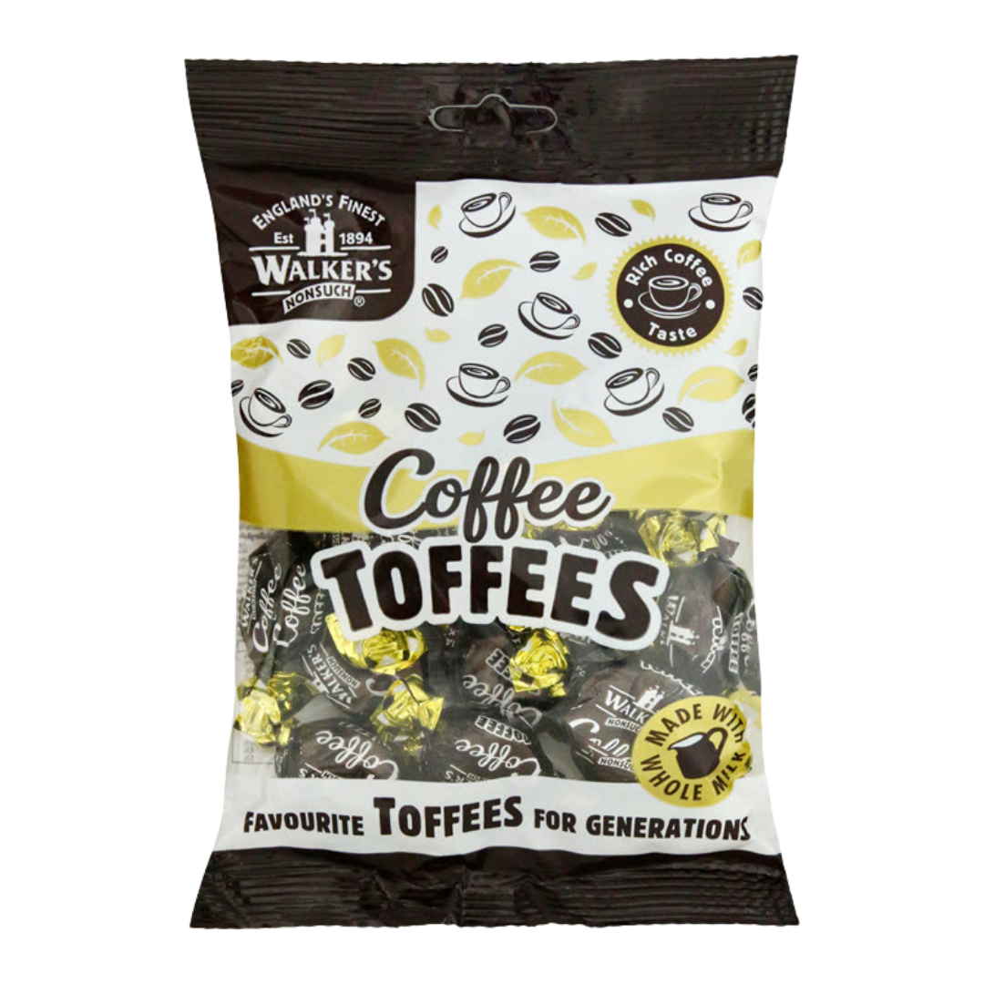 Walkers Coffee Toffees British 150g
