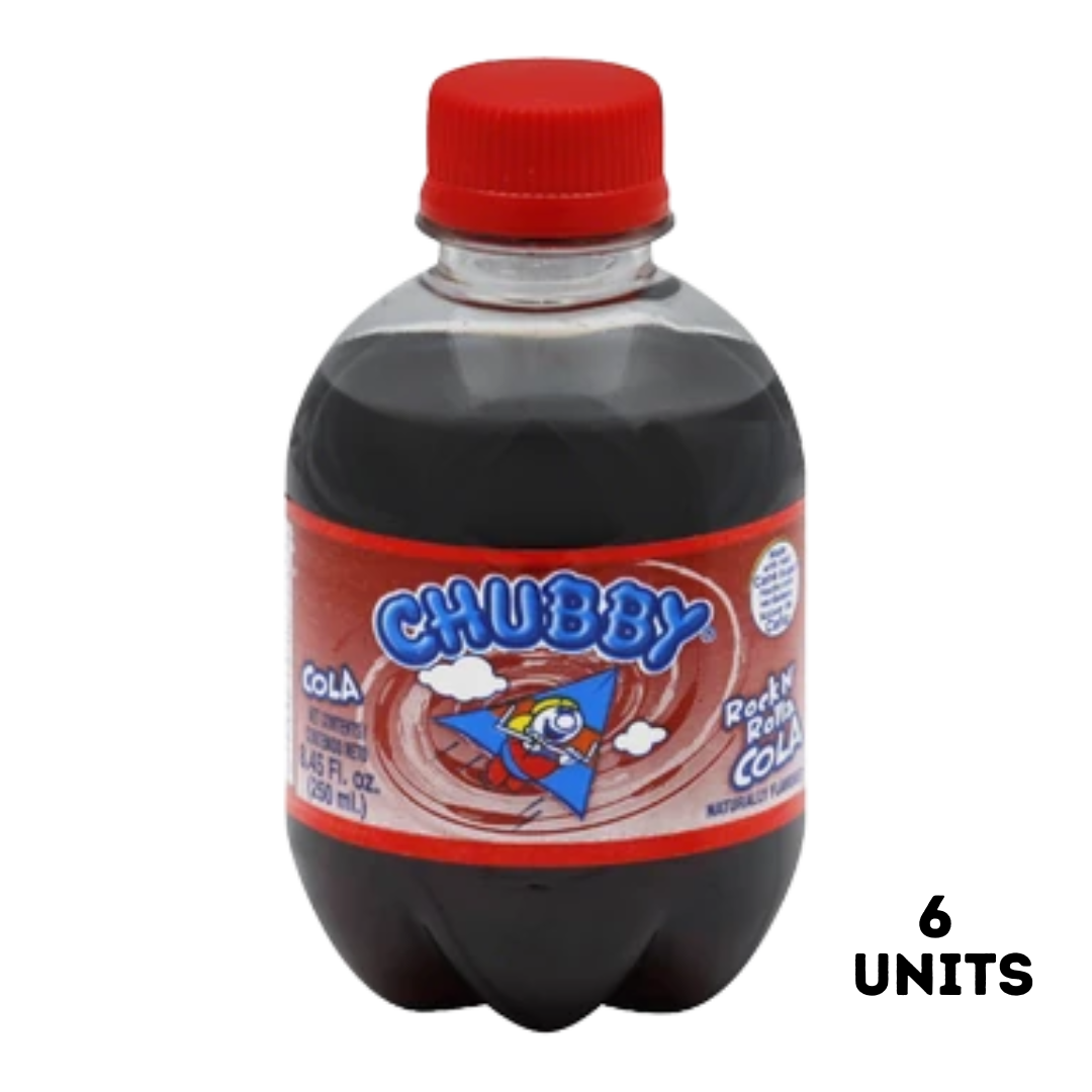Chubby Soda Rock N Rolla Cola 6x250ml