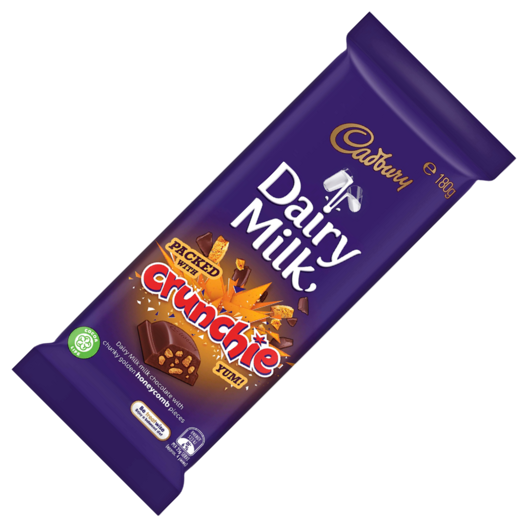 British Cadbury Dairy Milk Crunchie Bits 180g