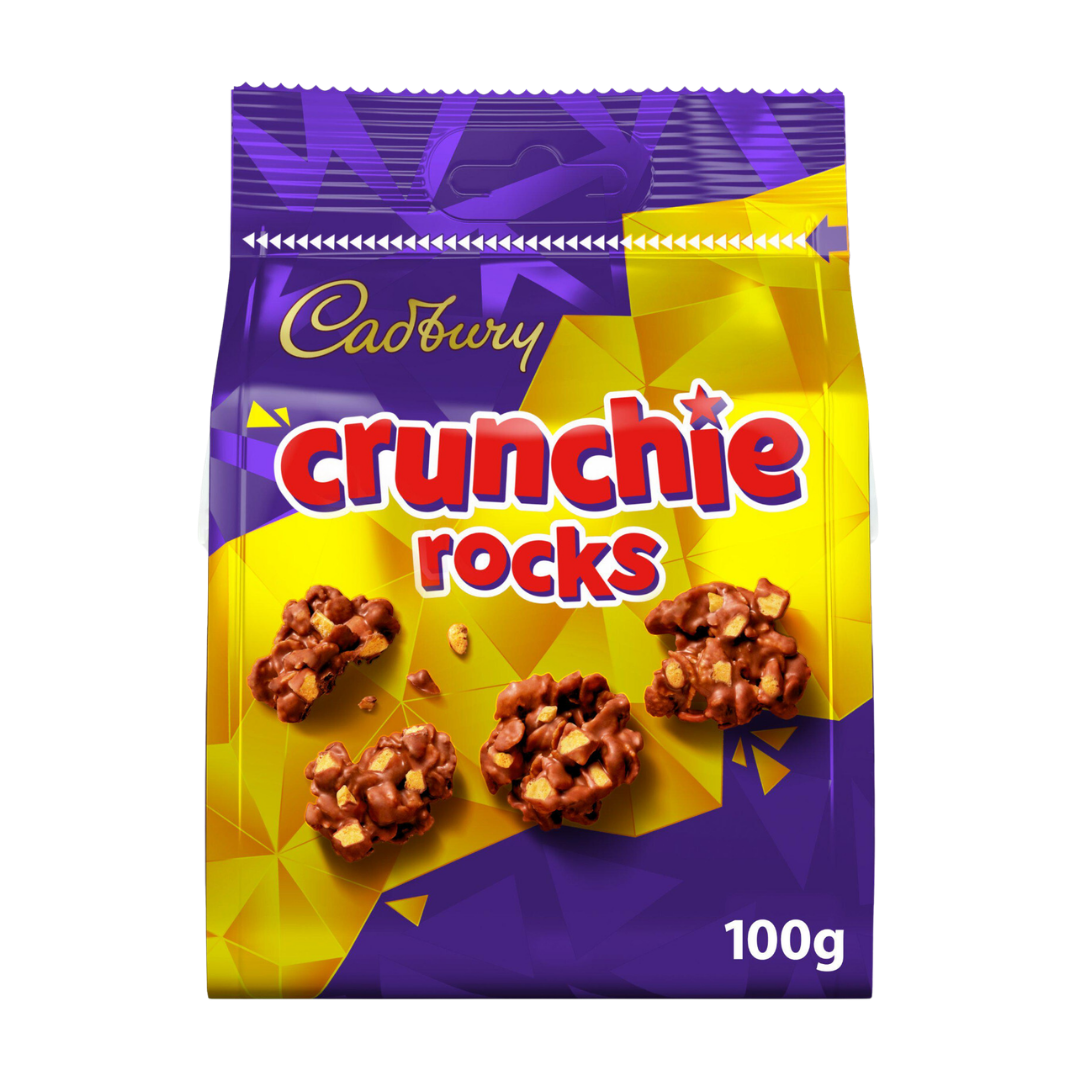 British Cadbury Crunchie Rocks 100g
