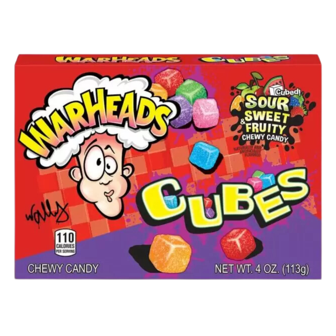 Warheads Chewy Cubes 3.5oz