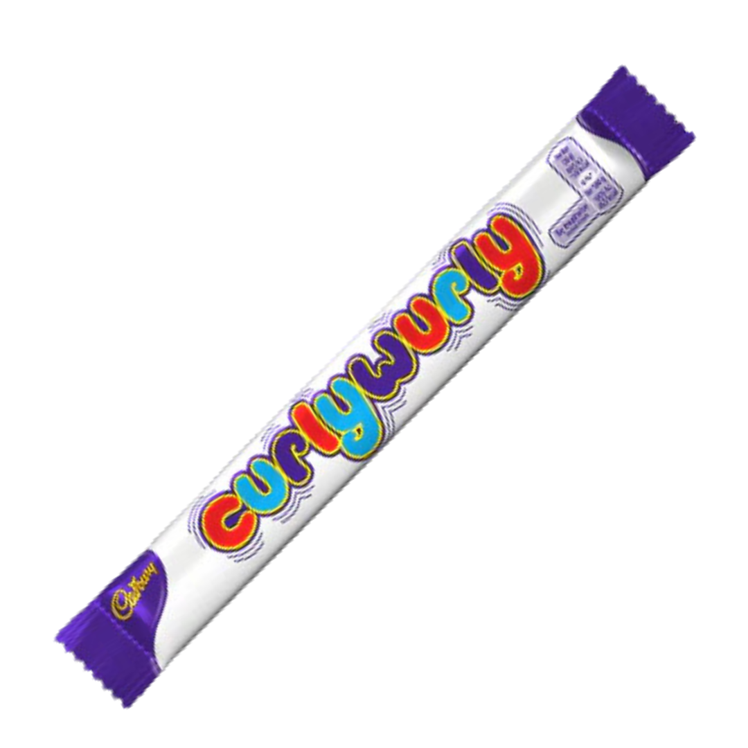 British Cadbury Curly Wurly 3x21.5g