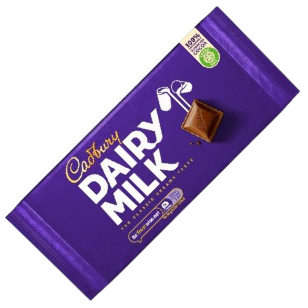 British Cadbury Dairy Milk 180g
