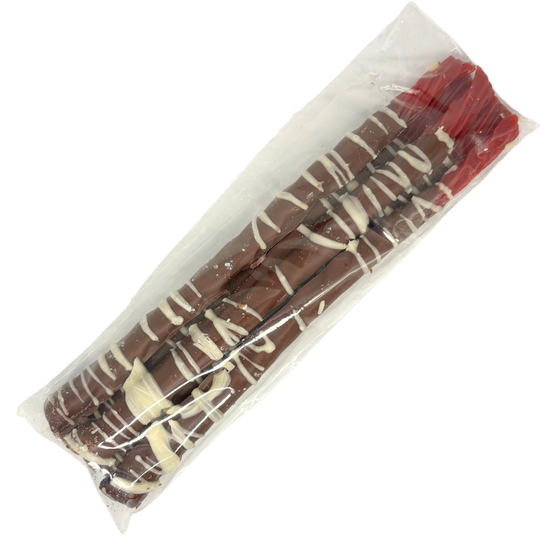 Chocolate Dipped Red Licorice 5pk