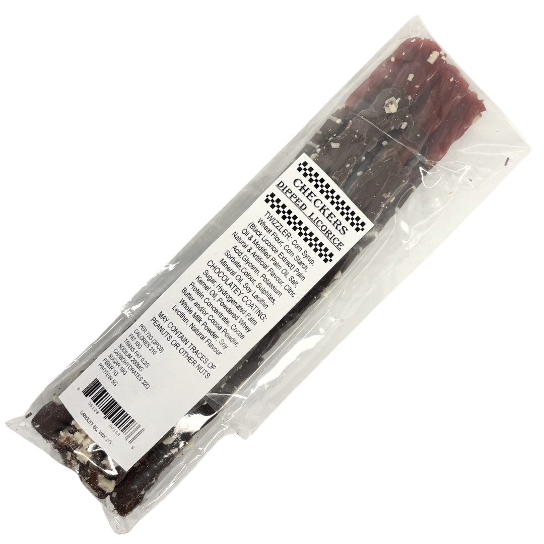 Chocolate Dipped Red Licorice 5pk