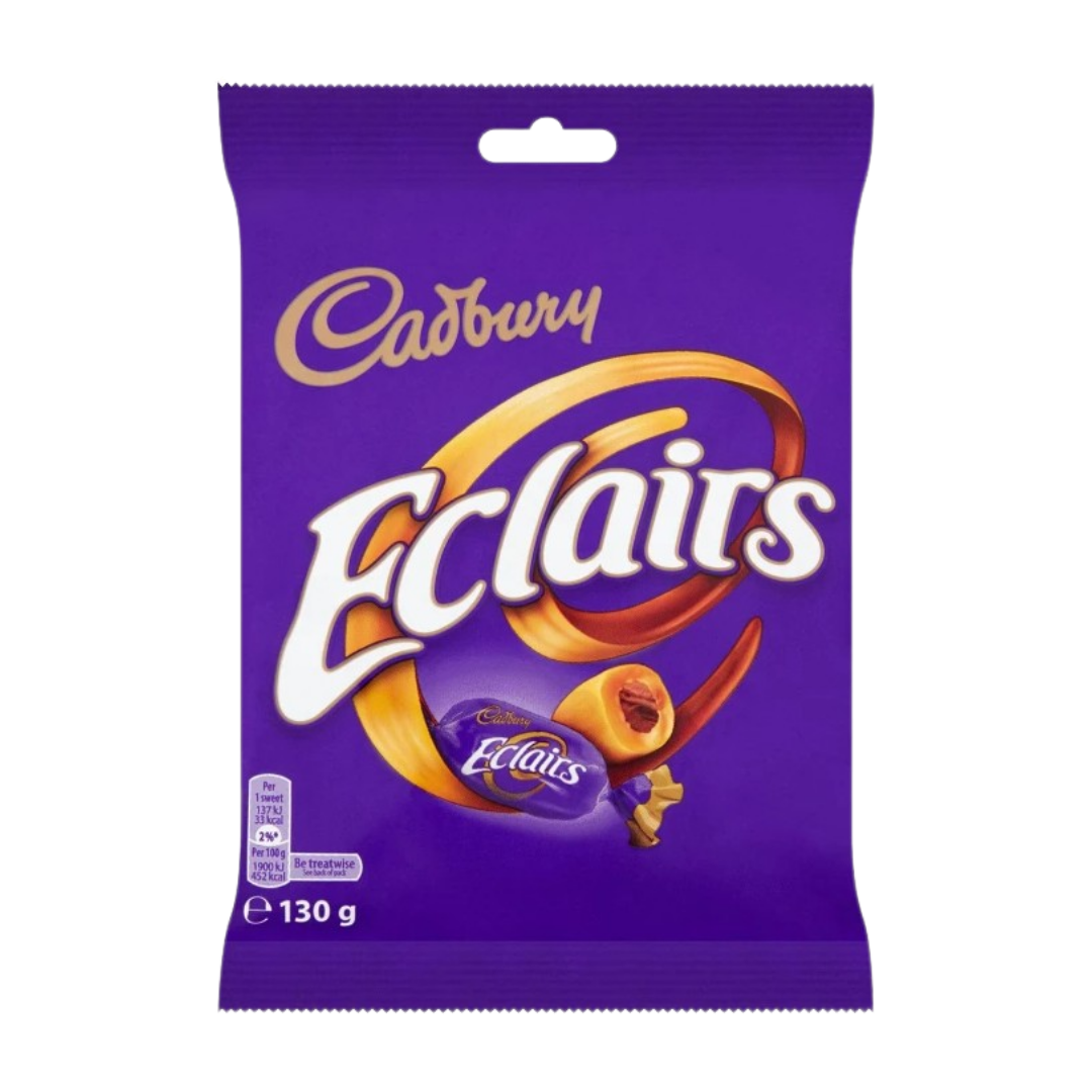 British Cadbury Chocolate Eclairs 130g