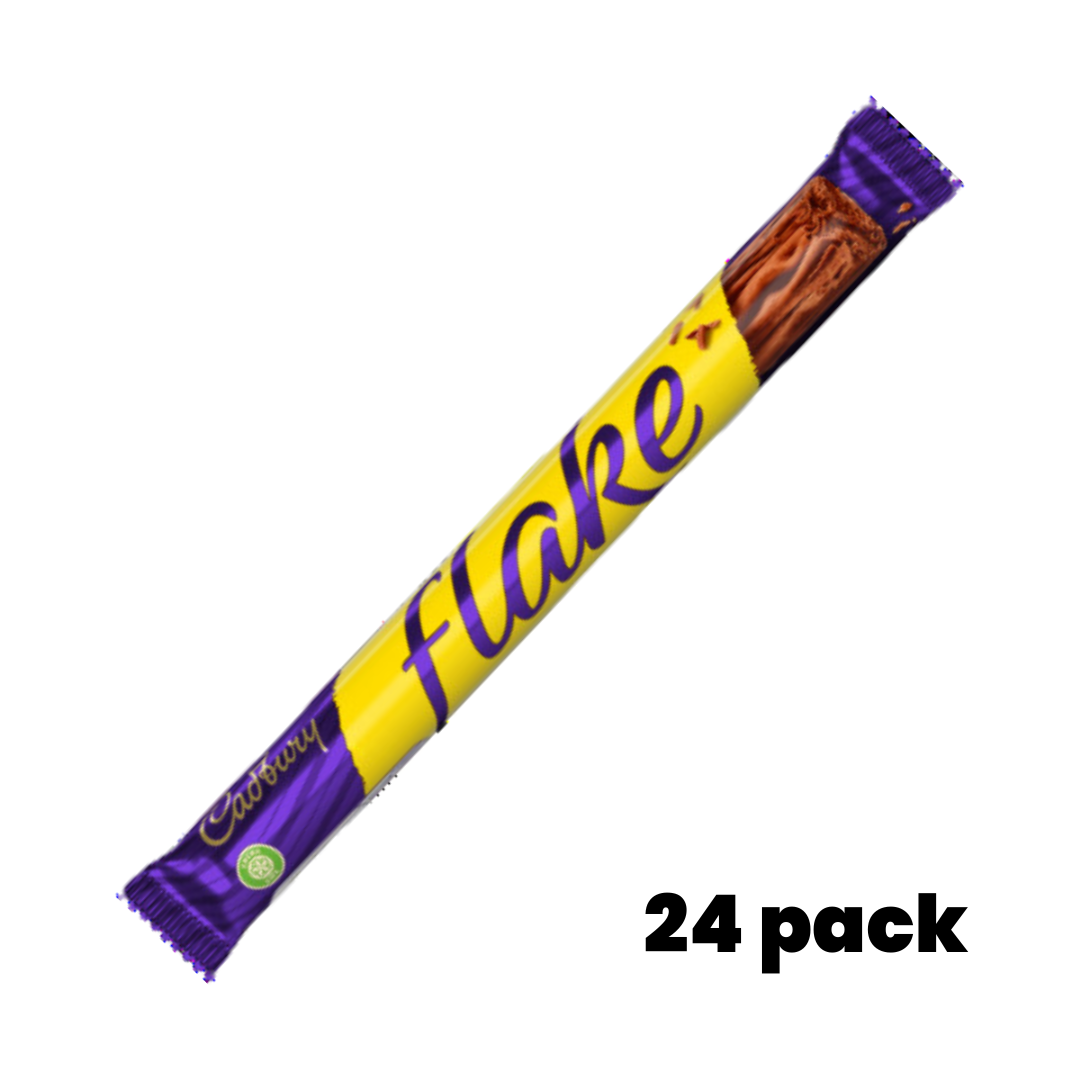 British Cadbury Flake Bar 24x32g Bulk
