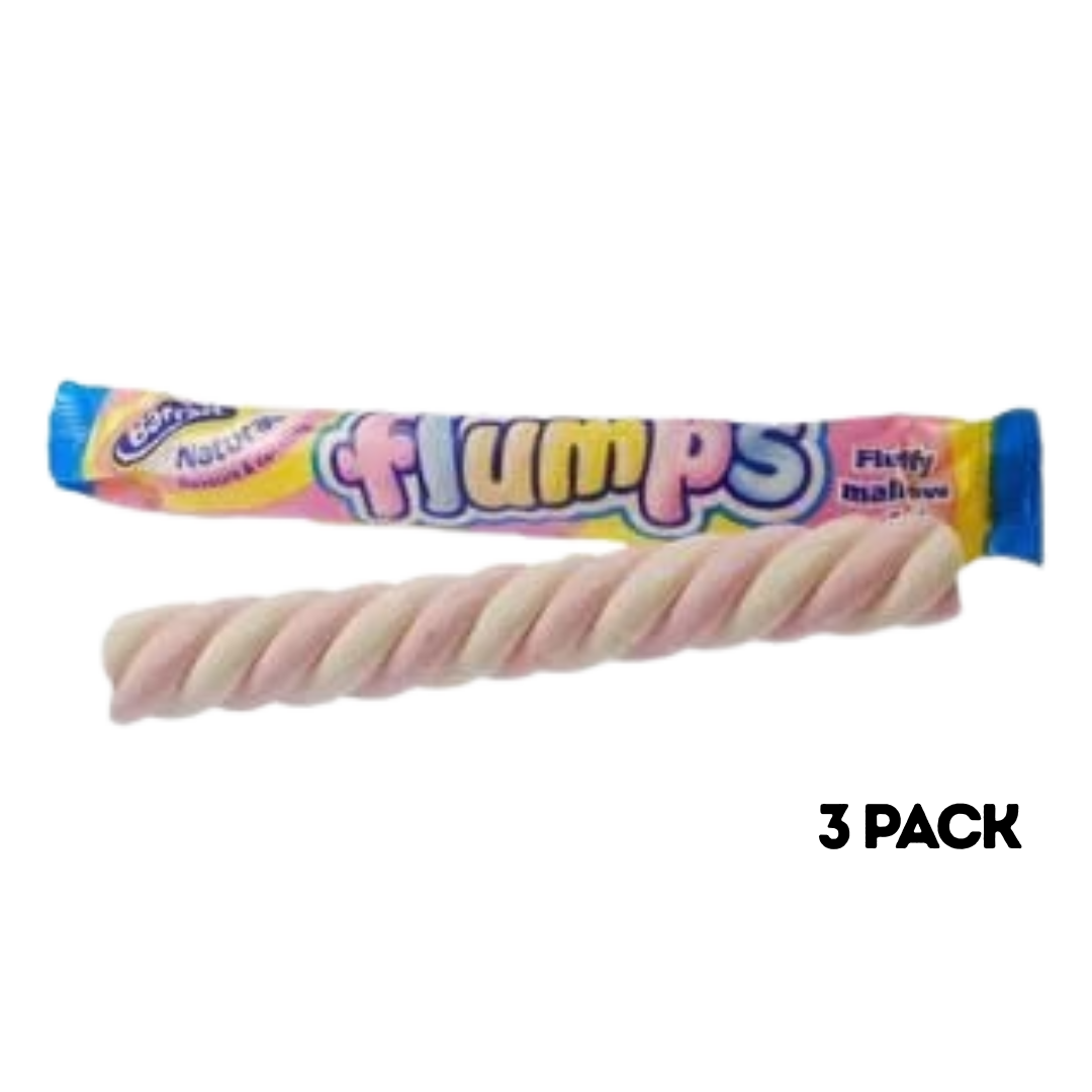 British Barratt Marshmallow Flumps 3x20g