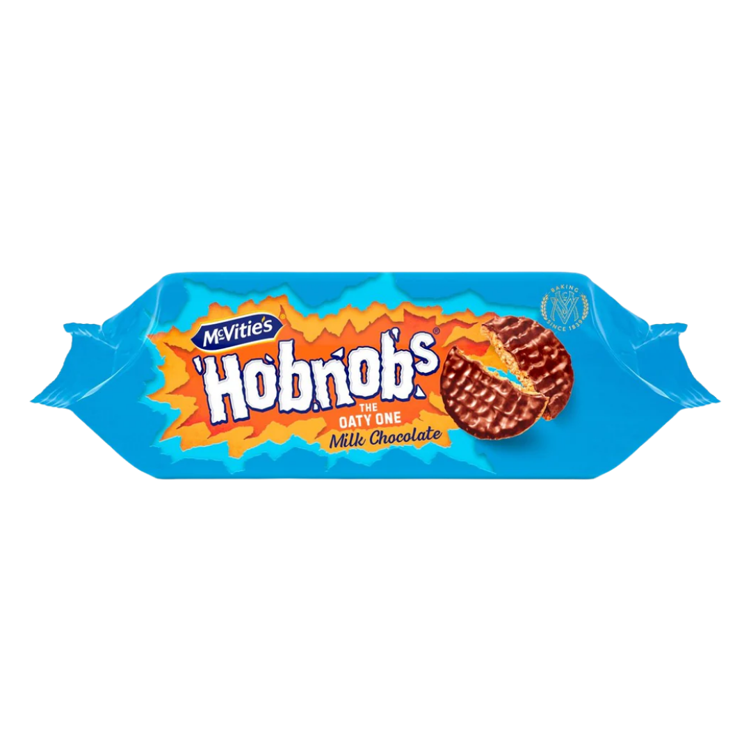 British McVitie's Hob Nobs Milk Chocolate 262g