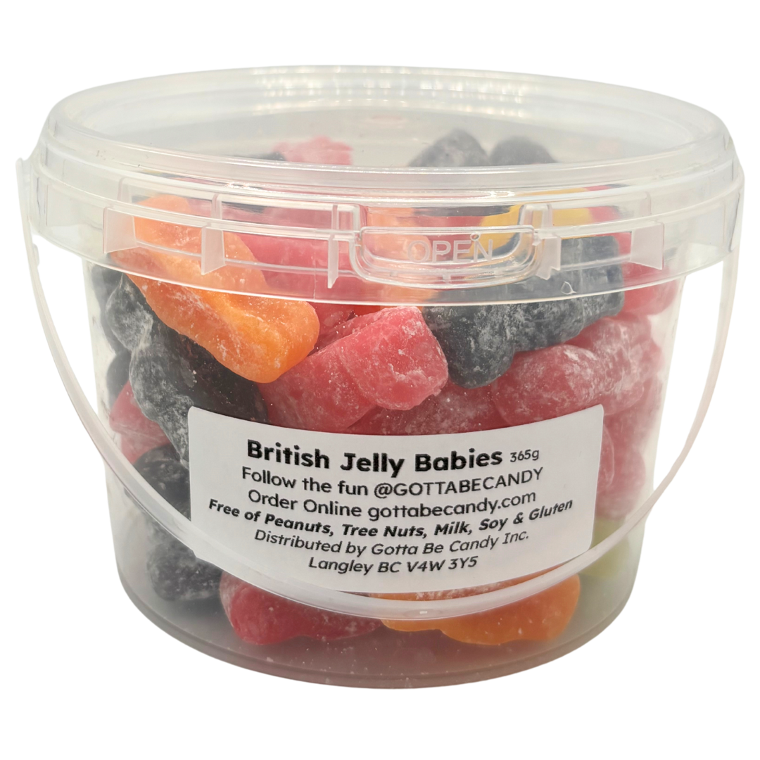 British Jelly Babies Bucket 365g