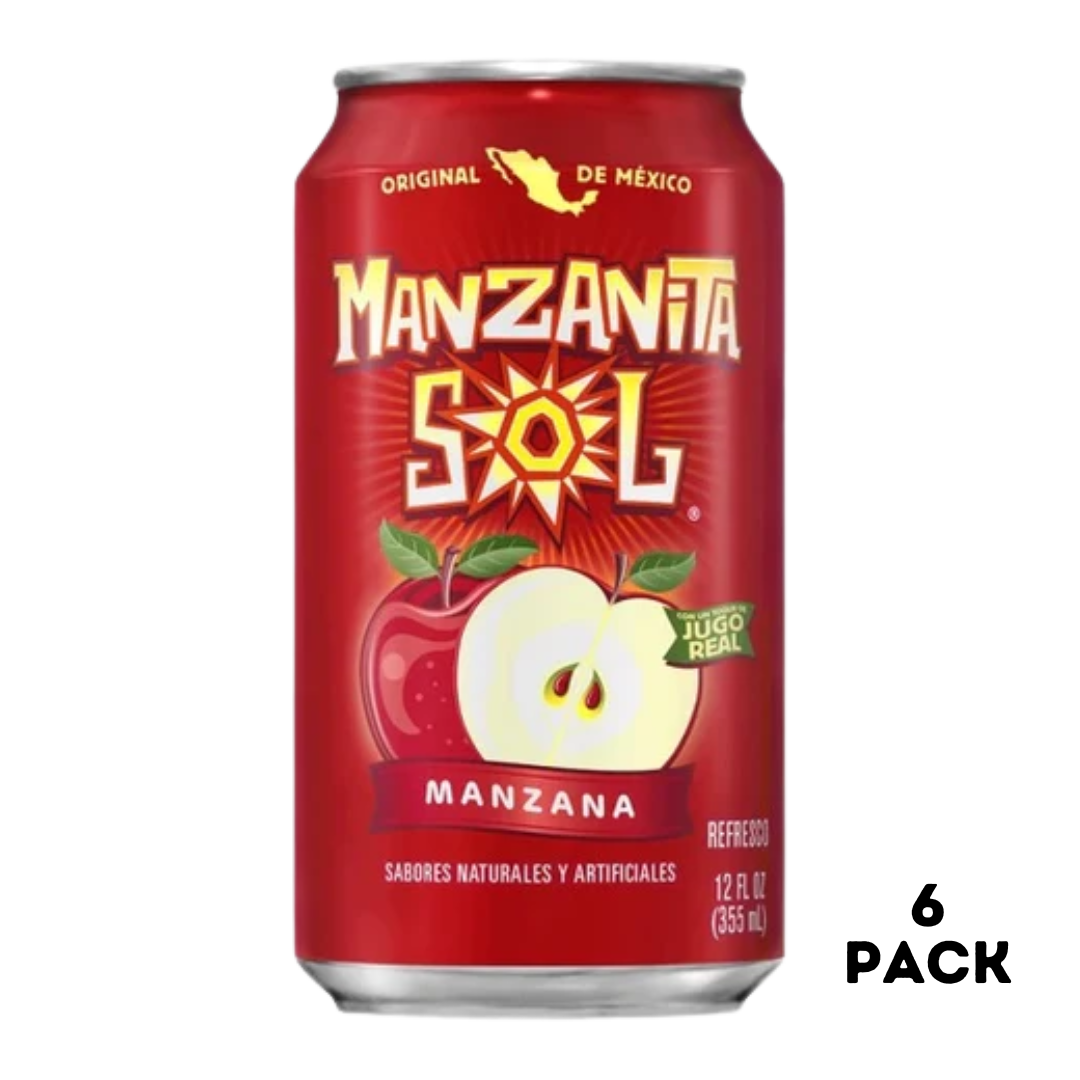 Manzanita Sol Soda 6x355ml