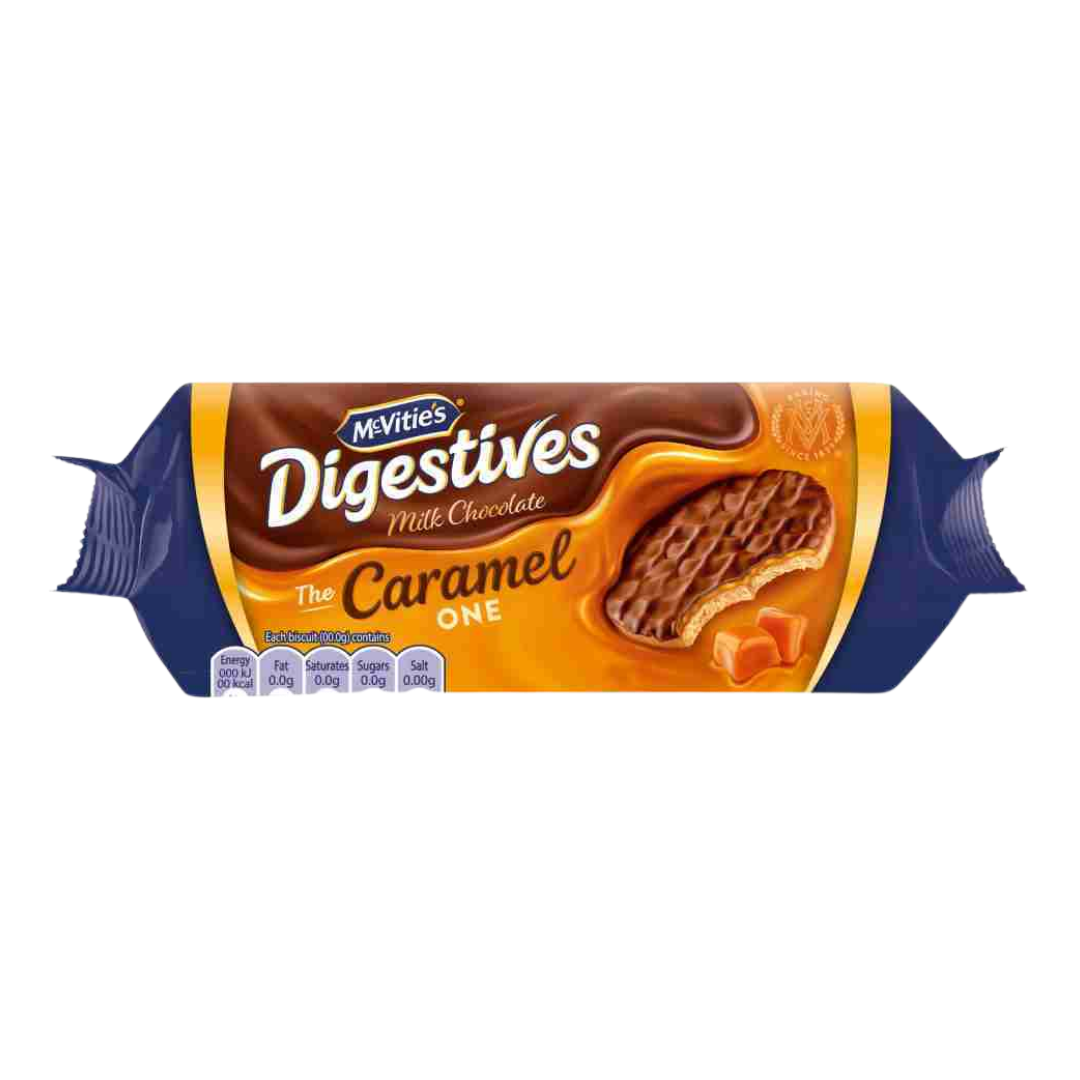 British McVitie's Digestives Caramel 250g