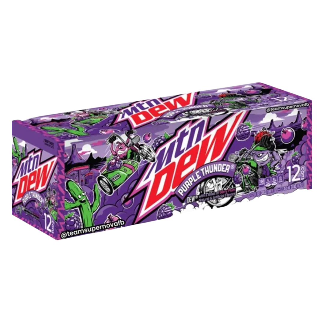 Mtn Dew Purple Thunder 12x355ml