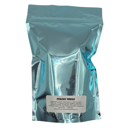 Freeze Dried Peachy Rings 50g