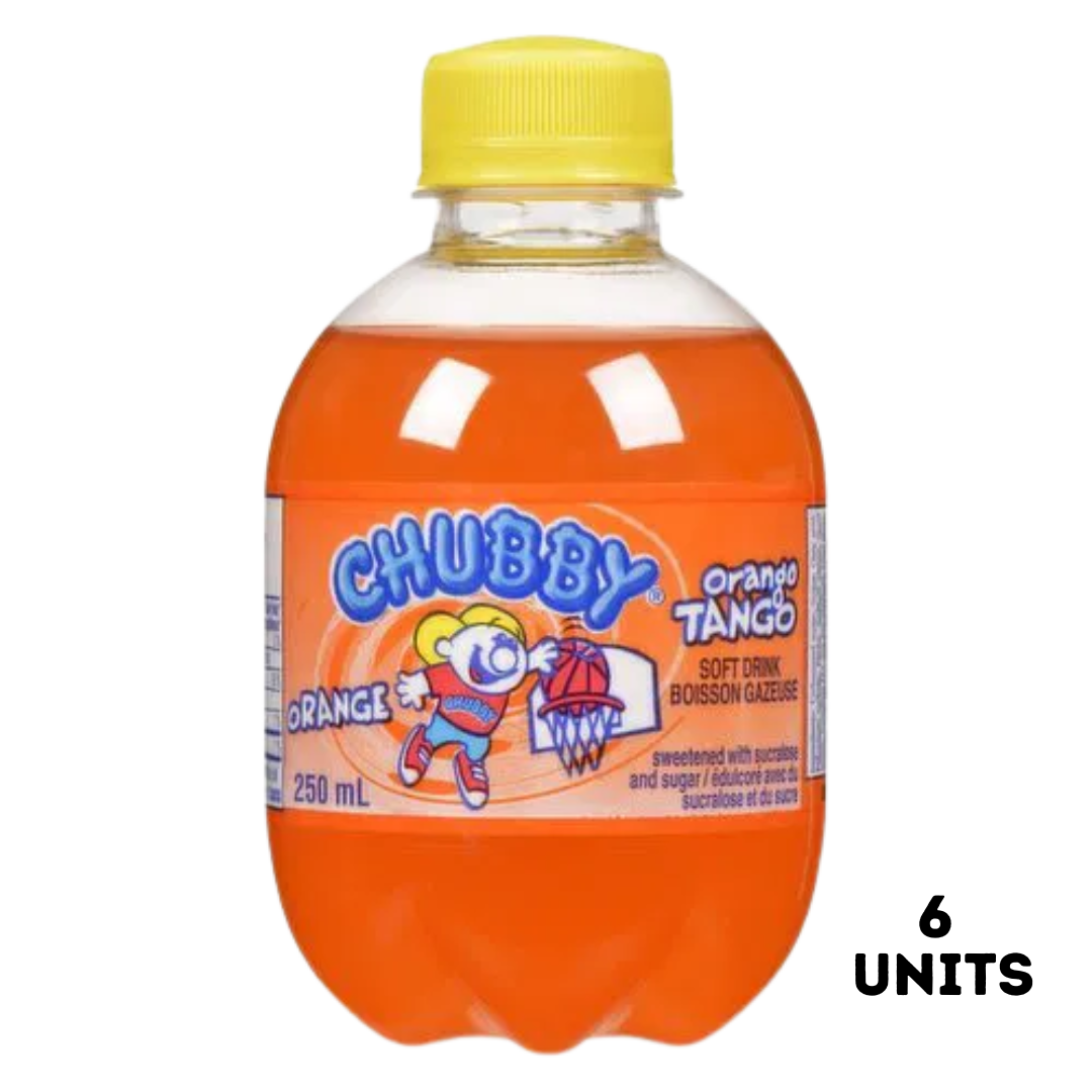 Chubby Soda Orange Tango 6x250ml