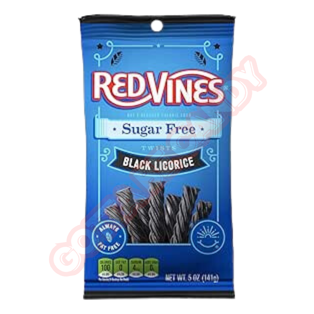 Red Vines Sugar Free Black Licorice 141g
