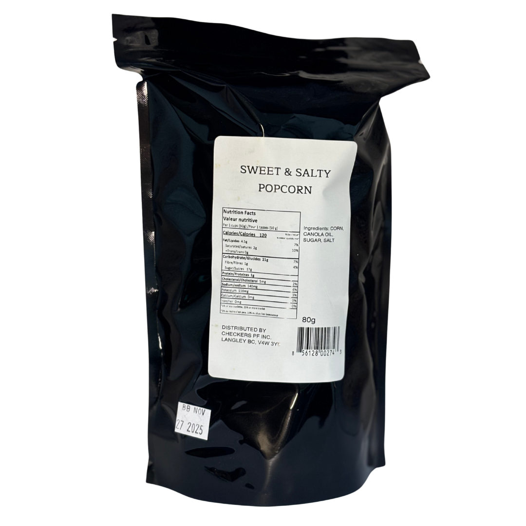 Sweet & Salty Popcorn 80g