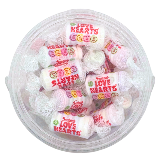British Swizzels Love Hearts Bucket 240g