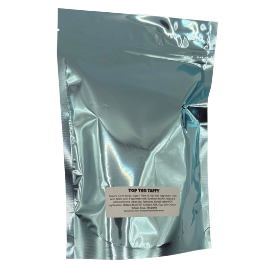 Freeze Dried Top Ten Taffy 50g