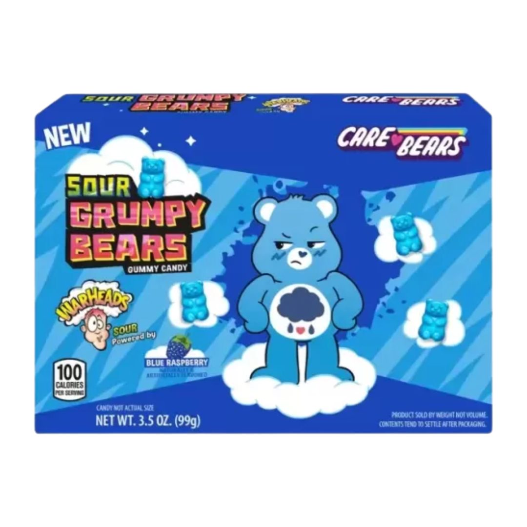 Warheads Sour Grumpy Bears 3.5oz