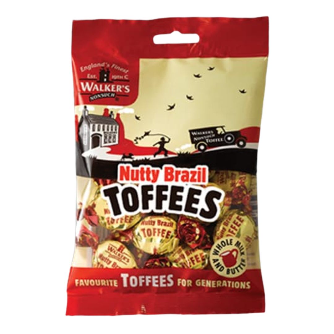 Walkers Nutty Brazil Toffees 150g