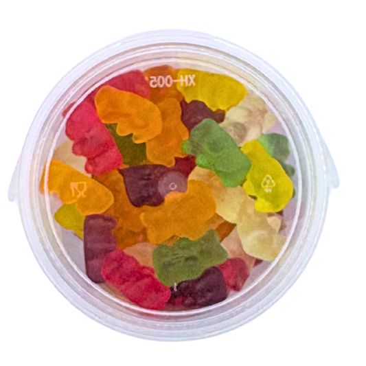 No Sugar Added Gummy Bears Bucket 210g