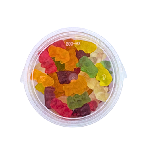 No Sugar Added Gummy Bears Bucket 210g