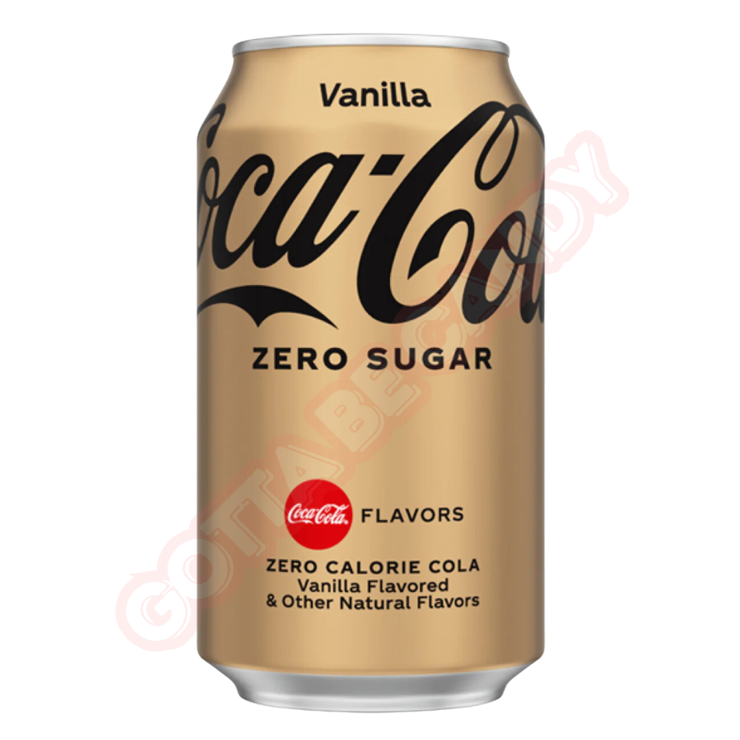 Vanilla Coca-Cola Zero Sugar 355ml Can