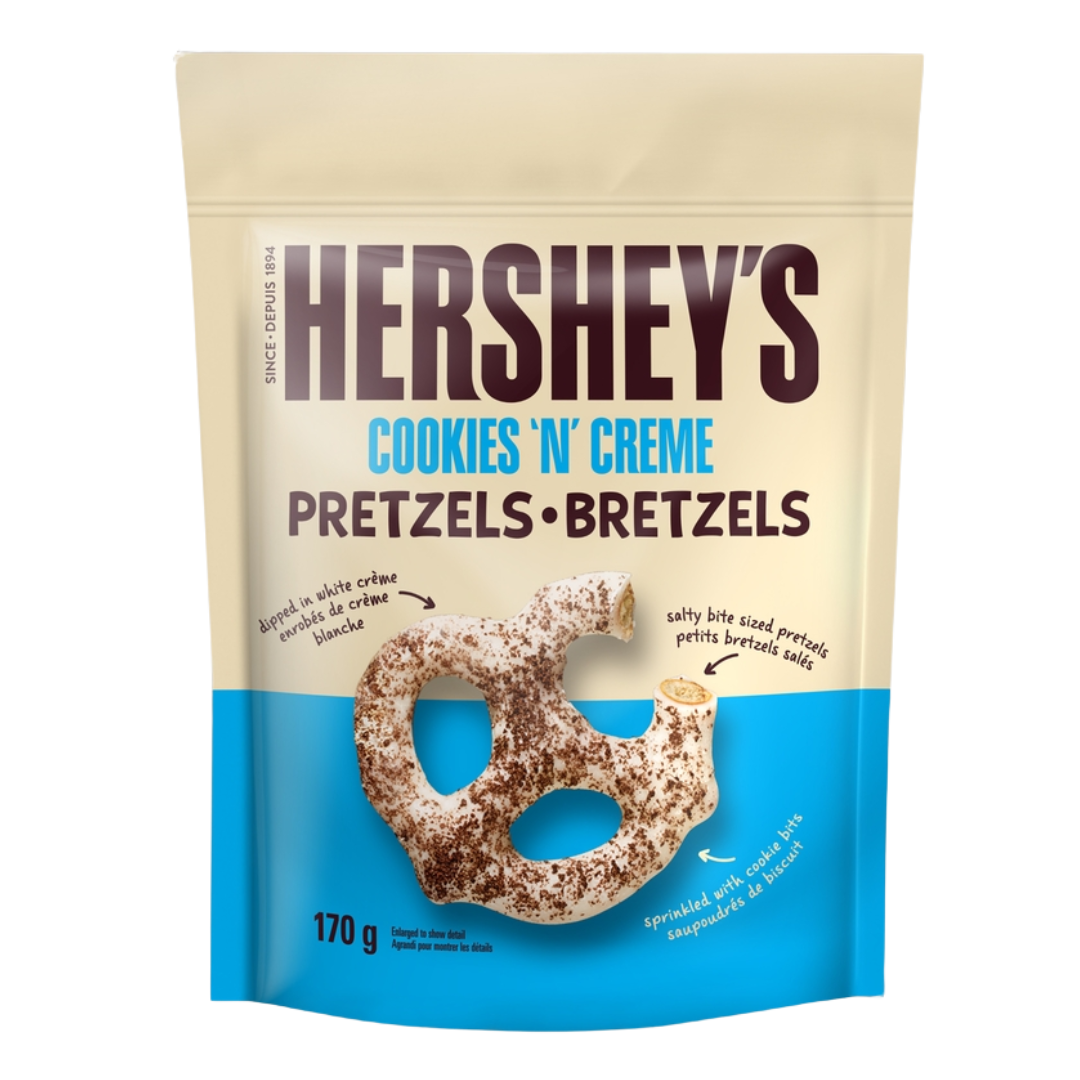 Hershey's Cookies 'N' Creme Coated Pretzels 170g