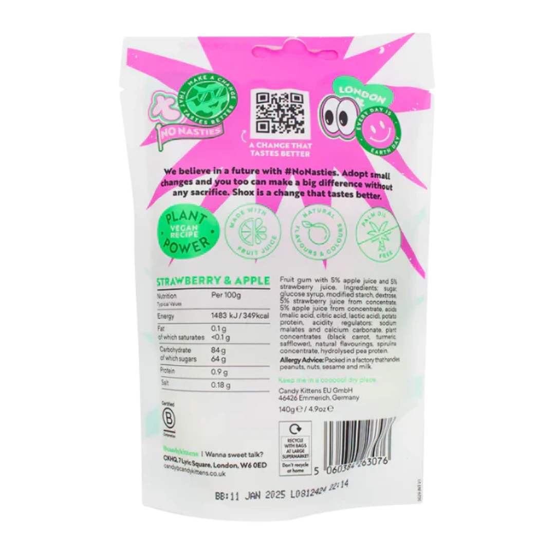 Candy Kittens Shox Vegan Candy 140g