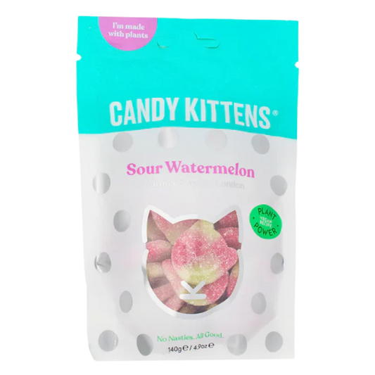 Candy Kittens Sour Watermelon Vegan Candy 140g