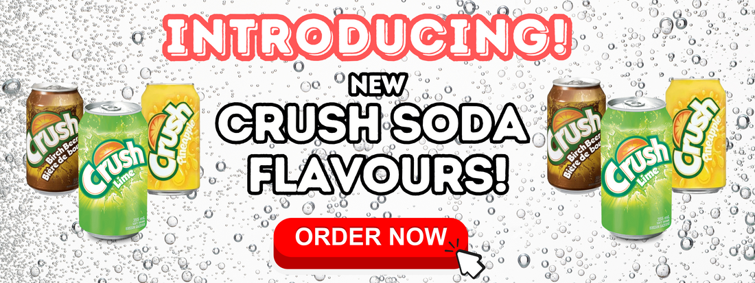 Crush Soda: MUST TRY FLAVOURS!