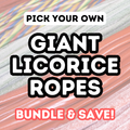 Giant Licorice Cables - Mix & Match