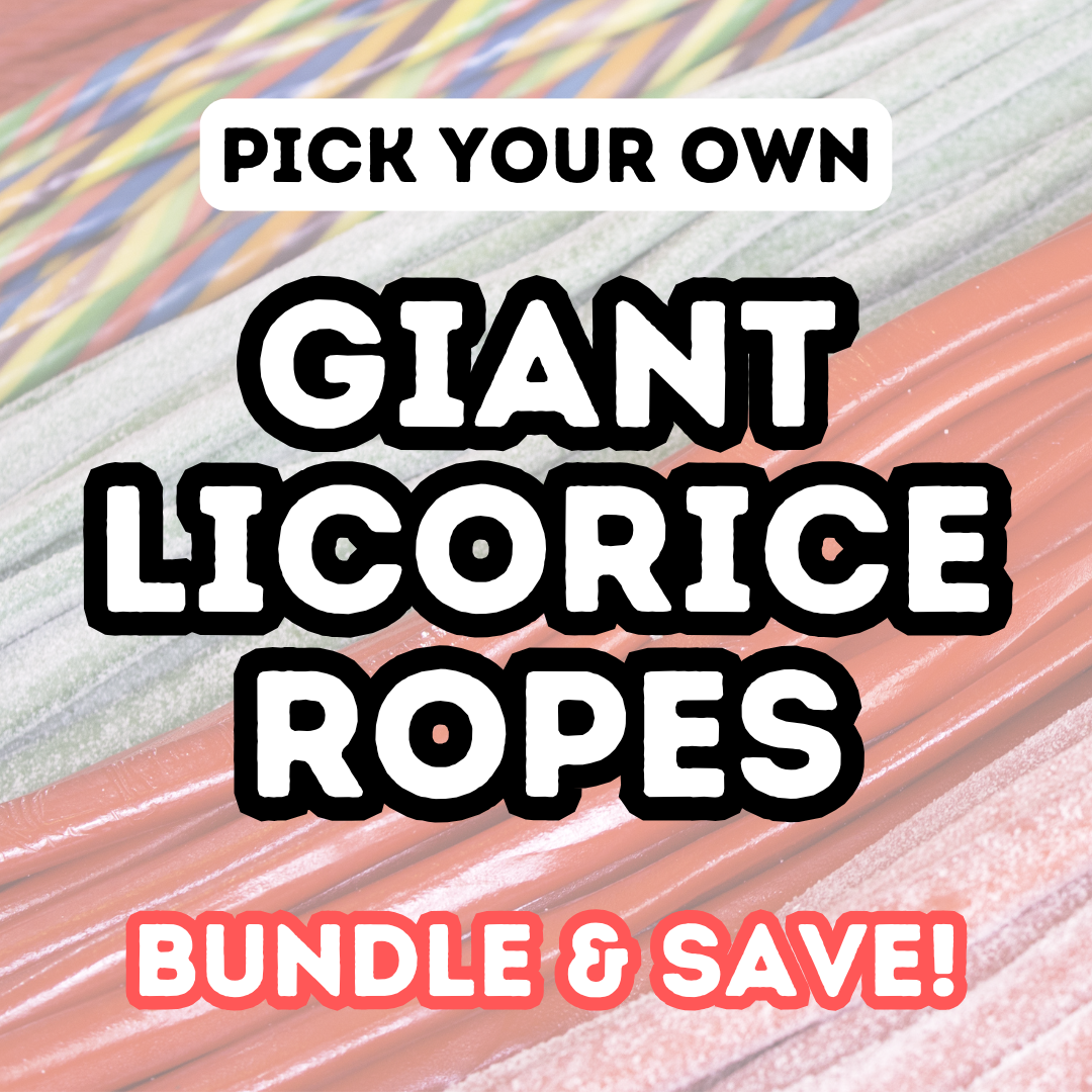 Giant Licorice Ropes - Value 12 Cable Bundle